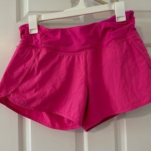 Lulu pink shorts